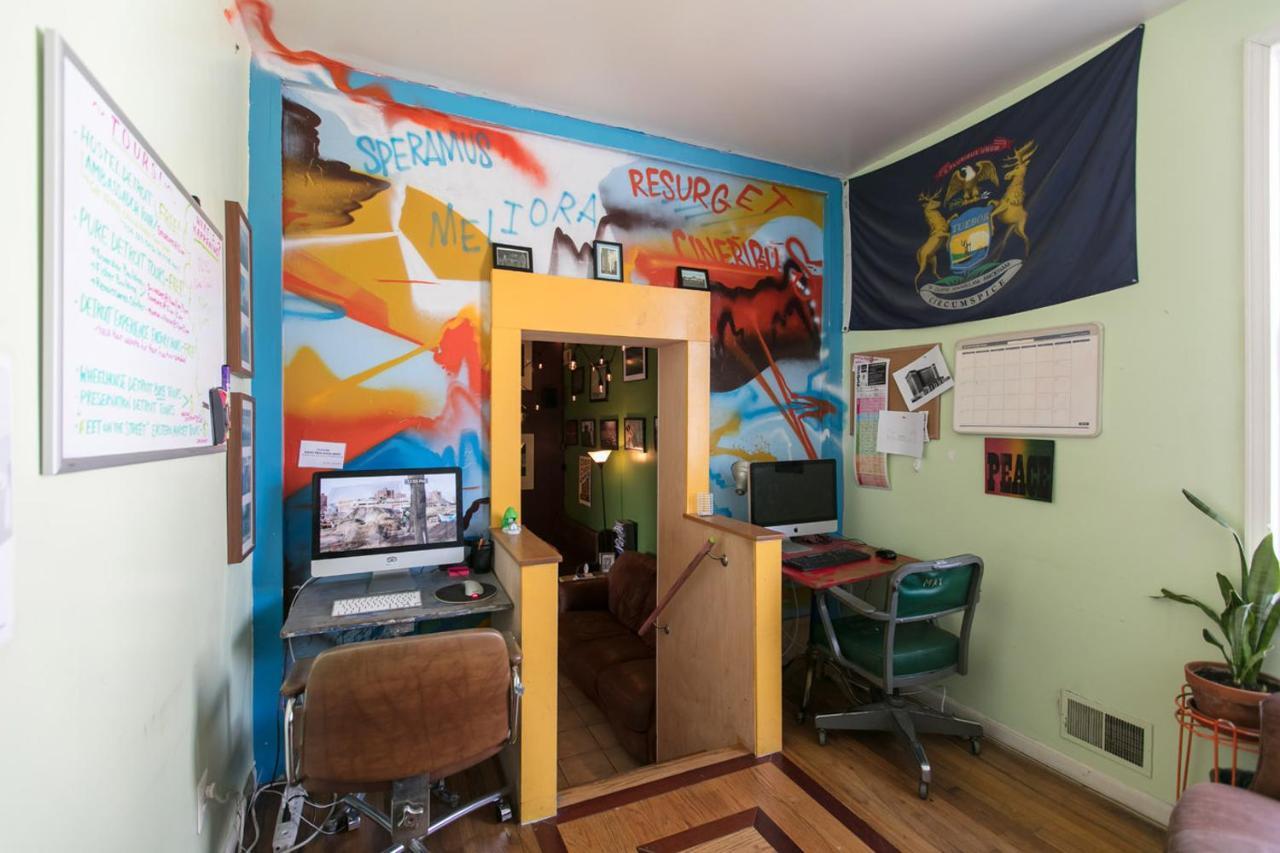 Hostel Détroit Extérieur photo